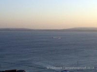 Hovertravel AP1-88 mid-Solent towards Southsea hoverport as viewed from the Spinnaker tower