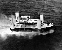 The VA.3 on choppy seas undergoing cross-tide trials