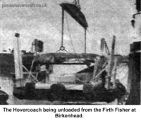 Being transported from Birkenhead by ferry