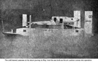 Returning to Rhyl from Leasowe