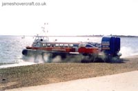 Freedom 90 leaving Southsea hoverport (Photo: David Ingham)