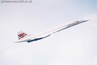 Concorde G-BOAF departs LHR for JFK (Photo: me)