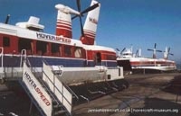 SRN4 The Prince of Wales (GH-2054) with Hoverspeed