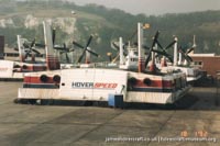 SRN4 The Prince of Wales (GH-2054) with Hoverspeed