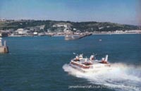 SRN4 The Prince of Wales (GH-2054) with Hoverspeed