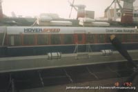 SRN4 The Prince of Wales (GH-2054) with Hoverspeed