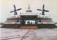 SRN4 The Princess Anne (GH-2007) with Seaspeed at Dover