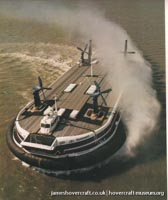 SRN4 The Princess Anne (GH-2007) with Seaspeed at Dover