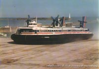 SRN4 The Princess Anne (GH-2007) with Seaspeed at Dover