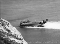 SRN4 The Princess Anne (GH-2007) with Seaspeed at Dover