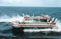 SRN4 The Princess Margaret (GH-2006) with Hoverspeed