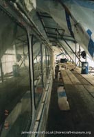 SRN4 The Princess Margaret (GH-2006) undergoing maintenance at Hoverspeed