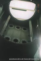 SRN4 The Princess Margaret (GH-2006) undergoing maintenance at Hoverspeed