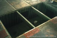 SRN4 The Princess Margaret (GH-2006) undergoing maintenance at Hoverspeed