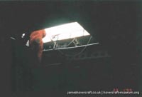 SRN4 The Princess Margaret (GH-2006) undergoing maintenance at Hoverspeed