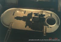 SRN4 The Princess Margaret (GH-2006) undergoing maintenance at Hoverspeed