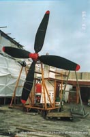 SRN4 The Princess Margaret (GH-2006) undergoing maintenance at Hoverspeed