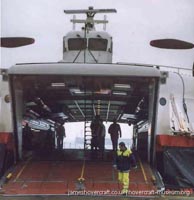 SRN4 The Princess Margaret (GH-2006) with Hoverspeed in the late 1990s