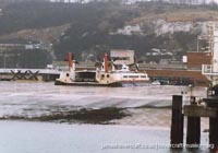 SRN4 The Princess Margaret (GH-2006) with Hoverspeed in the late 1990s