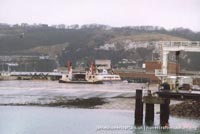 SRN4 The Princess Margaret (GH-2006) with Hoverspeed in the late 1990s