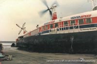 SRN4 The Princess Margaret in a fatal collision at Dover