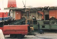 SRN4 The Princess Margaret in a fatal collision at Dover