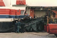 SRN4 The Princess Margaret in a fatal collision at Dover