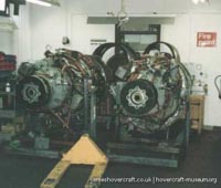 SRN4 engineering at Pegwell Bay hoverport