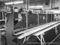 SRN5 being built at Cowes