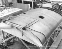 SRN5 being built at Cowes