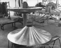 SRN5 being built at Cowes