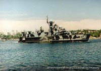 Military Hovercraft - the Bora surface effect ship