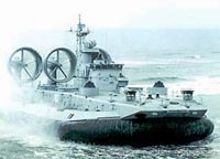 Russian Hovercraft Zubr