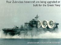 Russian Hovercraft Zubr
