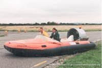 Skima hovercraft with Hoverhire