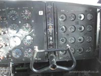 Cockpit Second officer's instruments