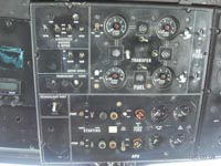 Cockpit Overhead panel showing fuel and APU system