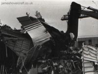 Ingenieur Jean Bertin being scrapped