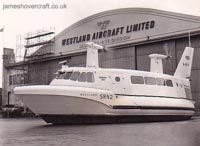 Hovering outside the Westland factory doors