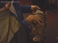 A combustion chamber from the Rolls-Royce Proteus engines