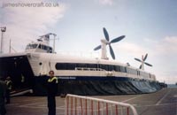 The Princess Anne (GH-2007) waiting to depart to the Goodwin Sands as a charter flight by the Goodwin Sands Potholing Club