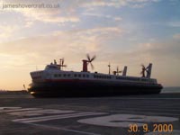The Princess Margaret (GH-2007) arriving at Calais