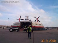 The Princess Anne (GH-2006) arrives at Dover