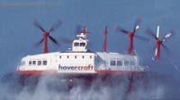The Princess Anne (GH-2006) from the front (Hoverspeed)
