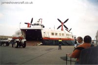 The Princess Anne (GH-2006) landed at Dover