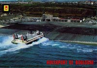 Postcards of Boulogne hoverport from the air