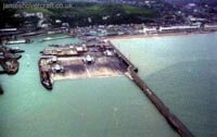 Four craft on the pad at Dover hoverport (Nigel Thornton)
