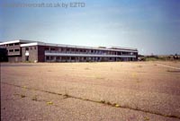 Terminal buildings from the seaward-side