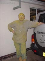 The perils of yellow paint!